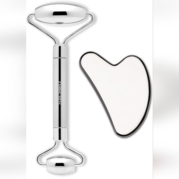 SACHEU Beauty The Ultimate Stainless Steel Facial 2 Pc Tool Set Travel Pouches - Picture 6 of 16